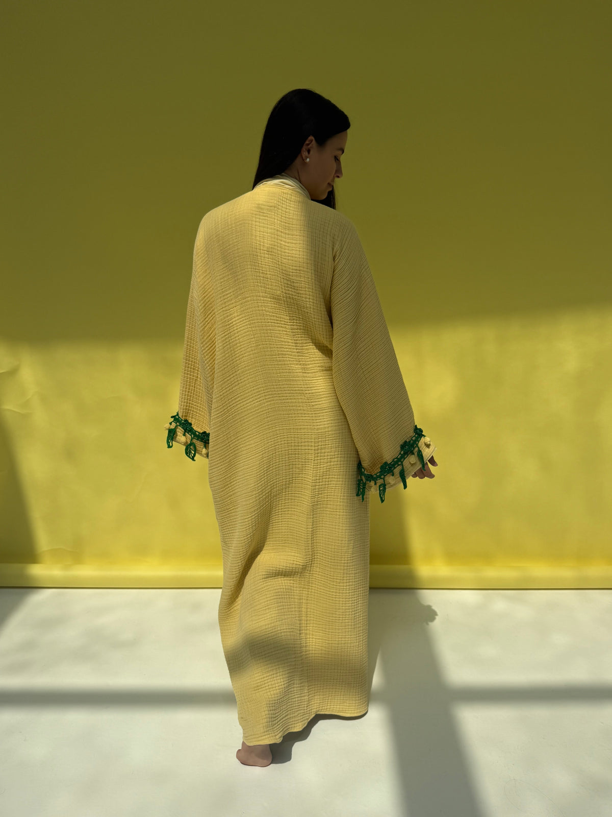 Lemon Drop - Yellow abaya