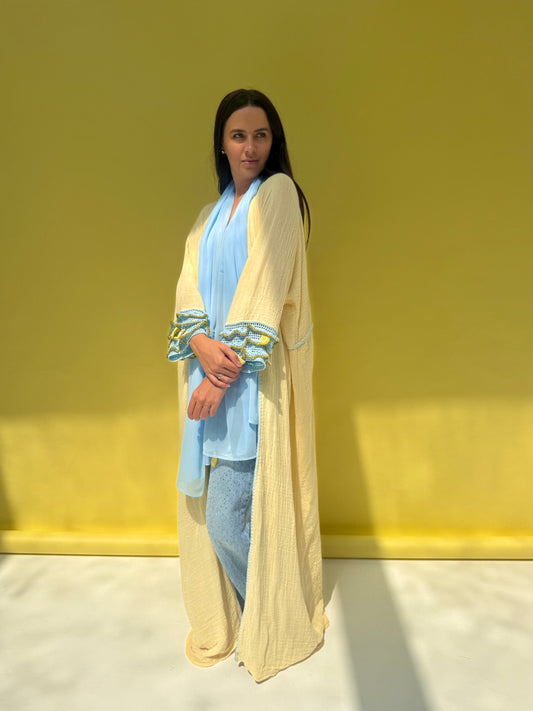 Lemon Drop - Butter abaya