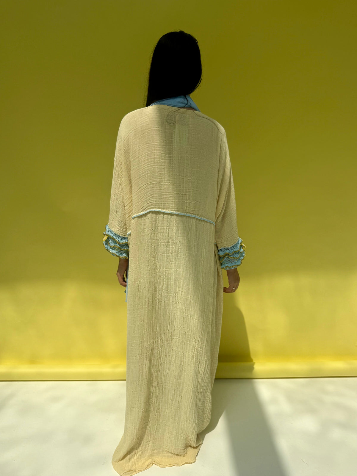 Lemon Drop - Butter abaya
